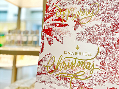 Tania Bulhões: Custom Calligraphy on-site