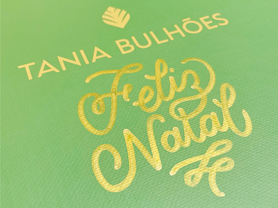 Tania Bulhões: Custom Calligraphy on-site