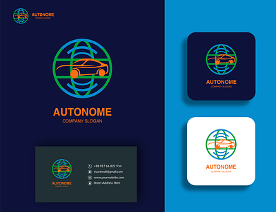 Autonomous Car Log Design and Branding 3dlogo adobe illustrator billboard brochure business logo company logo flyer graphic design logo logoconcept logodaily logodesign logodesigner logogrid logoprocess logos logosai logotipo logotype poster