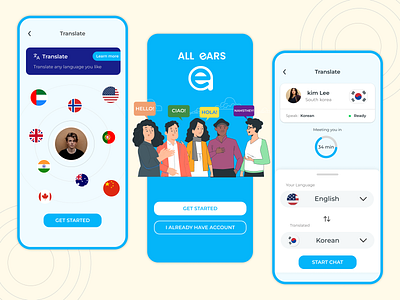 ALL EARS Language Translation app 🇮🇳