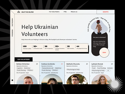 Charity organisation website design