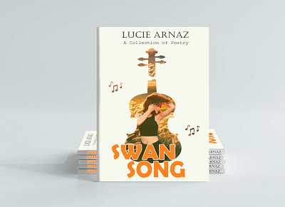 Swan song ( Artistic book cover) book book cover cover art design graphic design illustration typography