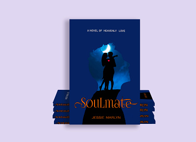 Soulmate ( book cover) book book cover cover art design graphic design illustration typography
