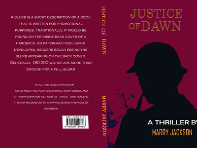 Justice of dawn (paperback mock)