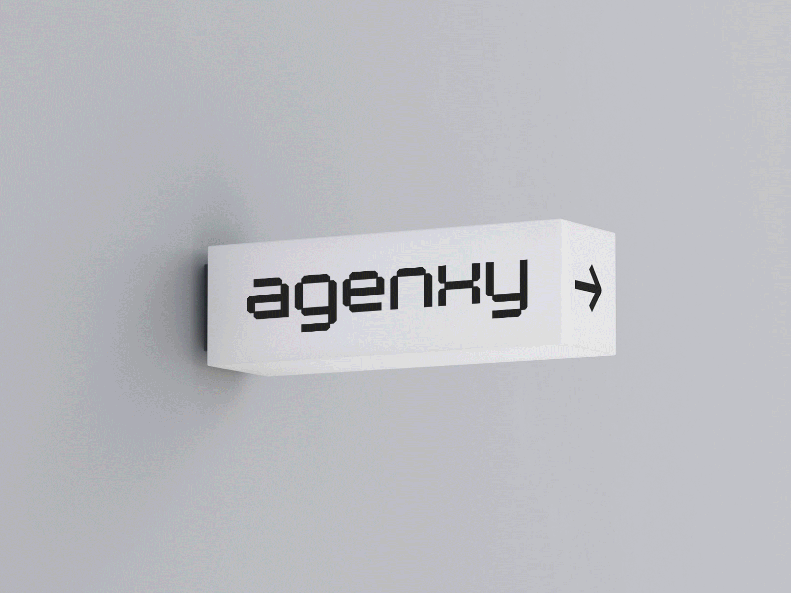 agenxy® web & branding branding design desktop logo marketing minimal mockup product symbol typography ui ux web