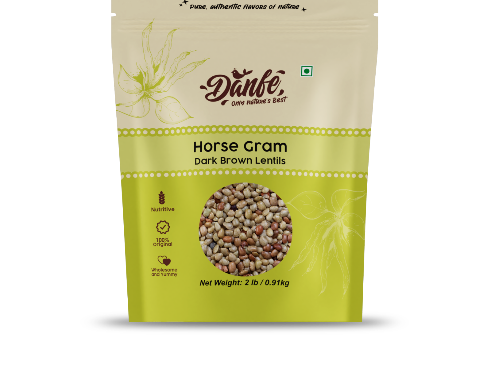 Highpowered proteinrich Danfe's pure & natural Horse Gram by Chandan