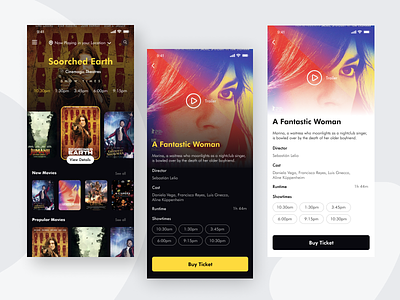 Movie App 2020 bendingspoons booking app buy tickets dashboard details page director ios location app map movie movie app movie player movie poster movies problem solving schedule showtime uxproblem whitespace