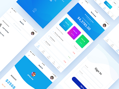 Bank app airtime animattion bank app best ui inspiration gif ios mobile payment payment payment page