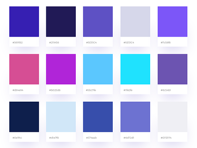 Colors for App design android color plate app color app design color chart color plate gradient ios color super awesome color
