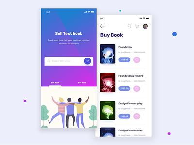 Book Exchange app I Buy and Sell Book book app book exchange app book seller branding buy book online book shop online shop sell book student to student textbook uk book app university bookshop
