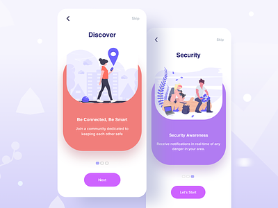 Onboarding for Safety App