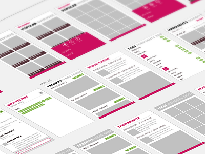 Threepointer Wireframes