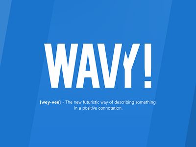 WAVY! Logo app metro microsoft modern wavy windows phone