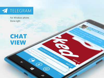 Telegram for Windows Phone Chat