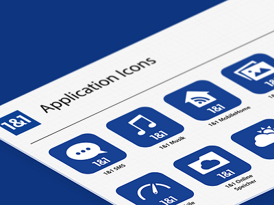 1&1 App Icons (iOS & Android)