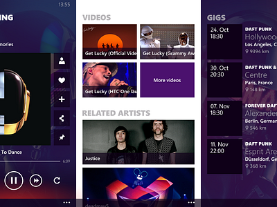 earworm - Music player by Stan Gursky on Dribbble