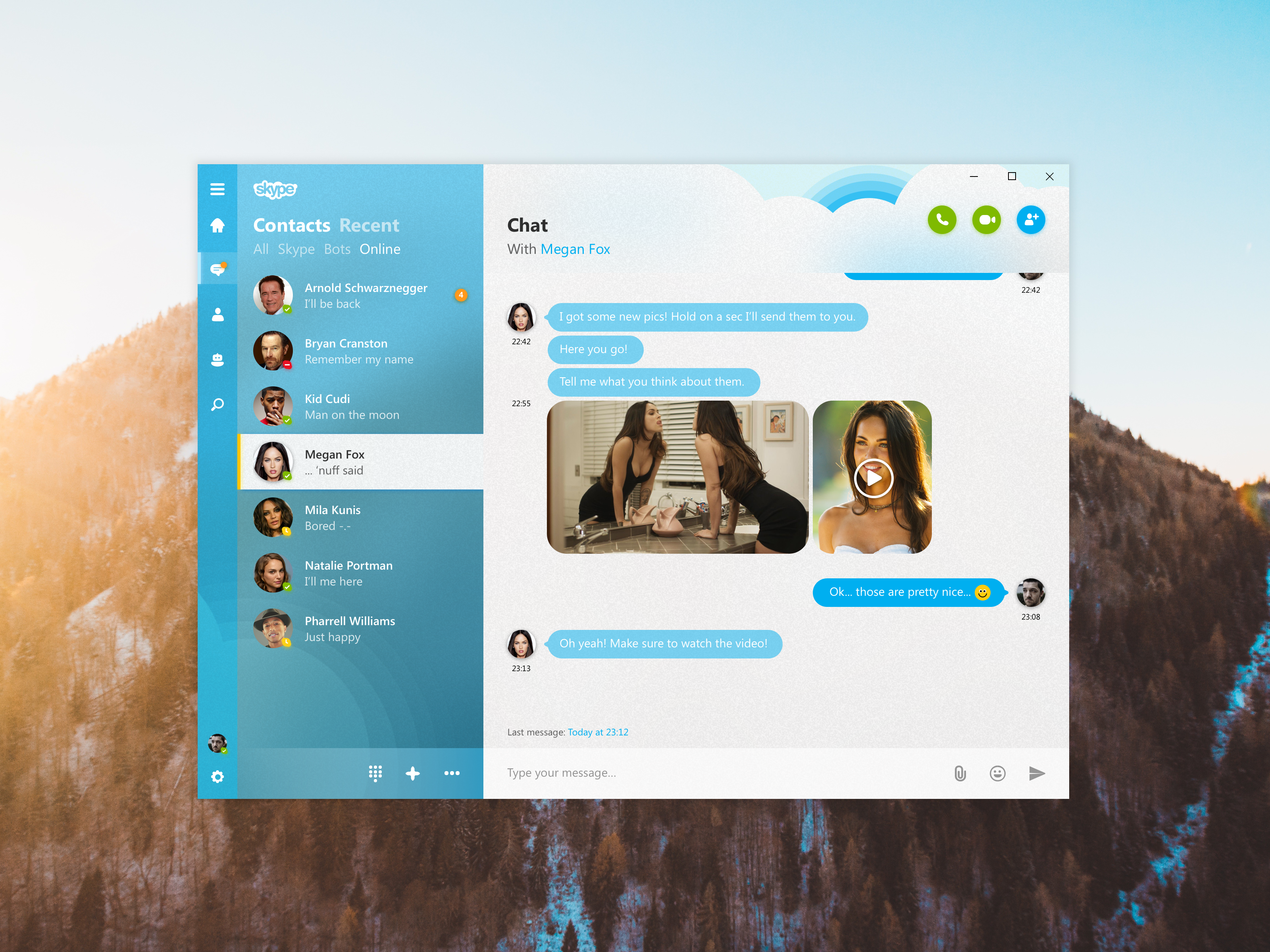 Skype Public Chat Room