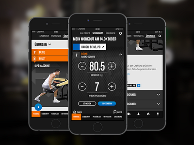 Lifepark Portal - Fitness App (personal trainer) - Mobile