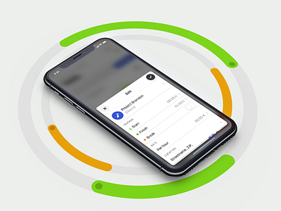 WIP - Time Tracker - Edit Card cards edit ios iphone x time tracker ui ux wip