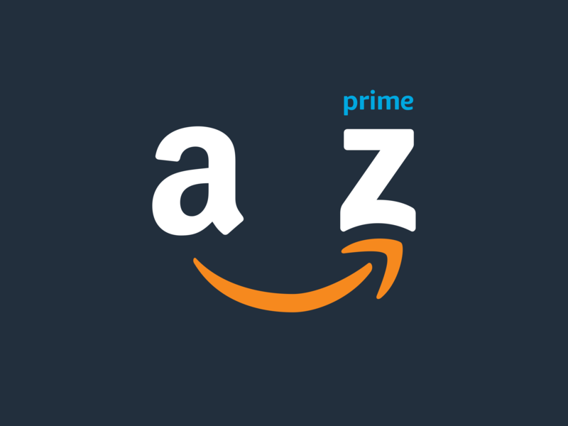 A Z Rebound amazon branding logo logomark prime rebound swoosh