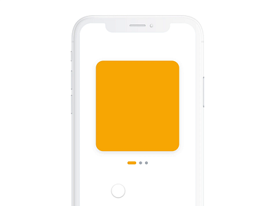 Pager - Interaction app apple cards concept design dot flat ios pager swipe ui ux