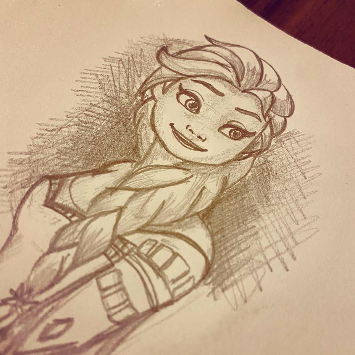 Elsa Sketch by Stan Gursky on Dribbble