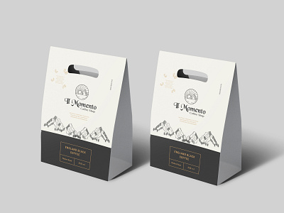 Il Momento packaging branding coffee graphic design packaging