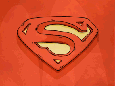 Hulk vs Superman - Part 3 animation board design gif glass illustration logo red superman