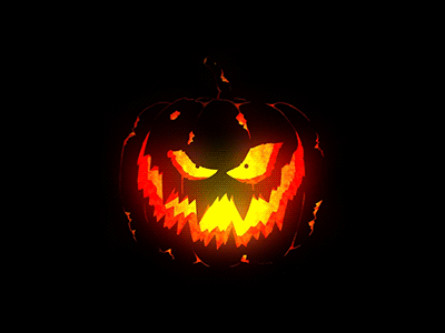 HALLOWEEN animation art character digital drawing gif halloween illustration photoshop pumpkin