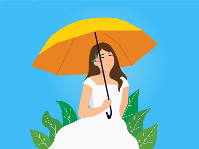 Beautiful In White 0 animation beautifulinwhite bride illustration