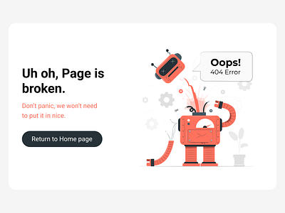 404 page 404 design ui vector web