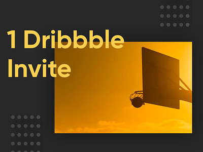 Dribbble Invite - Only 1 Left now