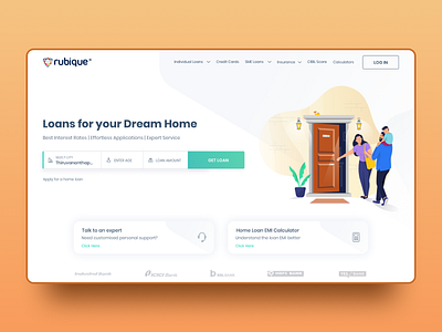 House Loan | Home Loan - UI Design