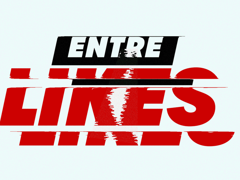 Entre Likes logo & intro design branding design logo motion graphics