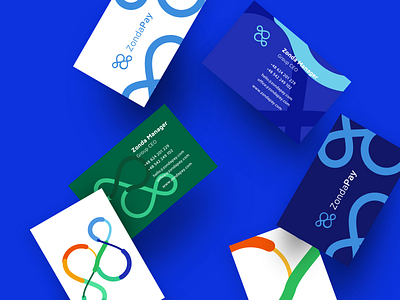 Zonda cards blue brand branding businesscard design fintech graphicdesign logo logotype mark print typography