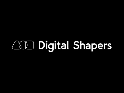 Digital Shapers logo concept 2 branding circle digital logo shape shapers shapes square triangle