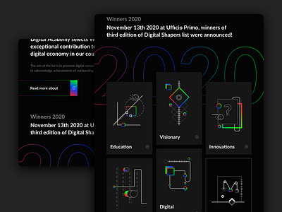 Digital Shapers landing page 2