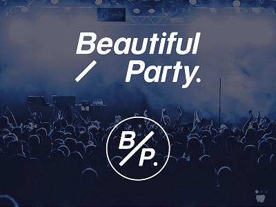 Beautiful Party — London beautiful party branding custom design letters logo logotype logotype design london music party visual identity