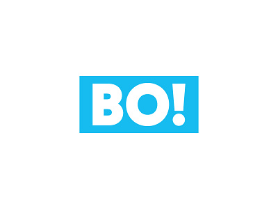 Bo! — logotype brand branding idea identity logo logo design logotype typographic logo typography visual identity