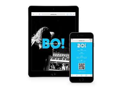 Bo! — responsive website layout