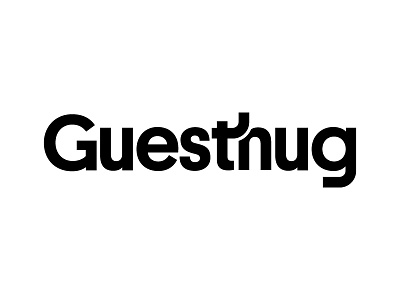 Guesthug logotype brand identity branding corporate identity logo logotype visual communication
