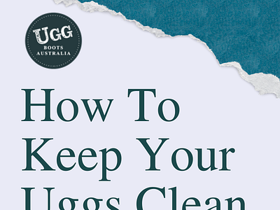 Get rid of stains on your Uggs.