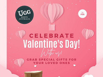 Celebrate valentine’s day with Ugg Boots explosion