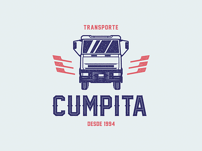 Transporte Cumpita art cargo classic design illustration illustrator transport truck vehicle