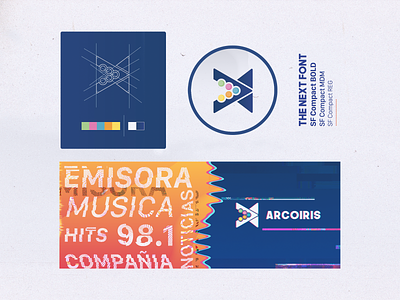 Emisora Arcoiris Radio arcoiris logo radio rainbow