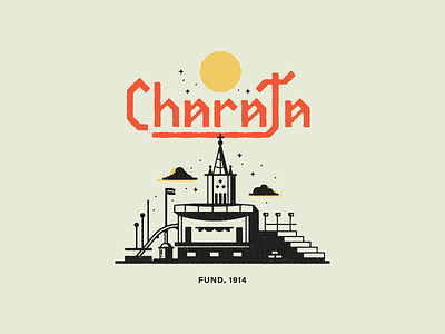 Charata - 105 aniversario anniversary art artwork city design illustration illustrator town