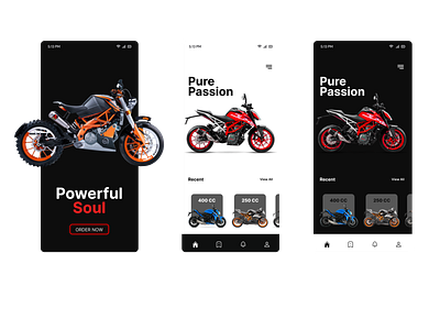 Bike App - Concept UI