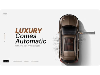 4WD Car/SUV - Website UI 4wd car concept design mobile app mobileui suv ui