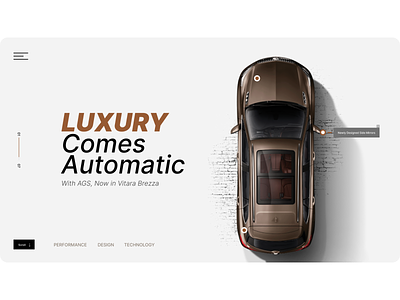 4WD Car/SUV - Website UI