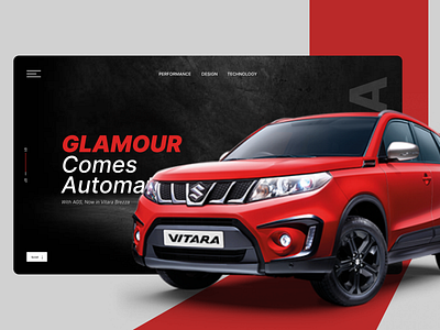 4WD Car/SUV - Website UI